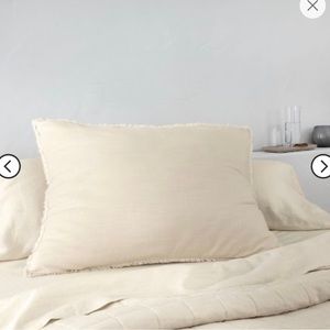 King Euro Heavyweight Linen Blend Throw Pillow - Casaluna